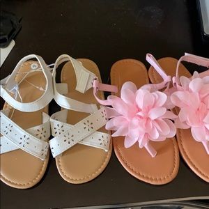 Bundle of two sandals sz 10 toddler